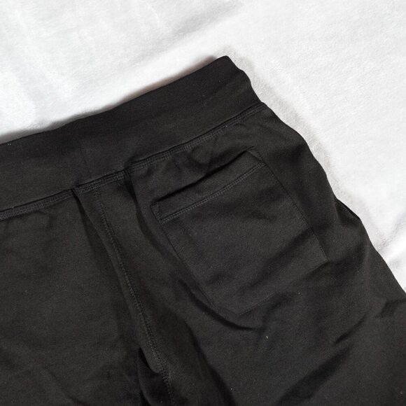 Superrradical Fleece Shorts Mens Medium 10” Streetwear Drawstring Black - Picture 4 of 10